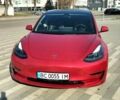 Красный Тесла Модель 3, объемом двигателя 0 л и пробегом 28 тыс. км за 20000 $, фото 1 на Automoto.ua