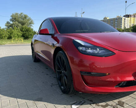 Червоний Тесла Модель 3, об'ємом двигуна 0 л та пробігом 48 тис. км за 22700 $, фото 4 на Automoto.ua