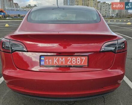 Червоний Тесла Модель 3, об'ємом двигуна 0 л та пробігом 1 тис. км за 19900 $, фото 1 на Automoto.ua