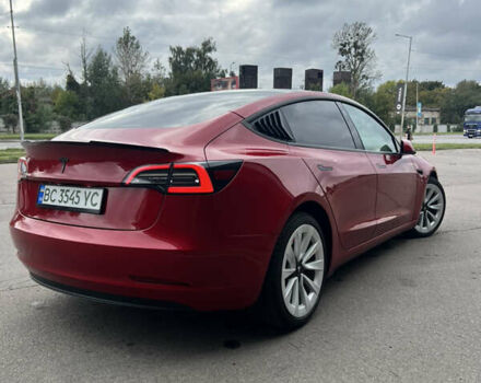 Тесла Модель 3 2022 в Львове на Automoto.ua Красный Тесла Модель 3, объемом двигателя 0 л и пробегом 112 тыс. км за 18900 $, фото 7 на Automoto.ua