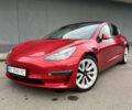 Тесла Модель 3 2022 в Львове на Automoto.ua Красный Тесла Модель 3, объемом двигателя 0 л и пробегом 112 тыс. км за 18900 $, фото 3 на Automoto.ua