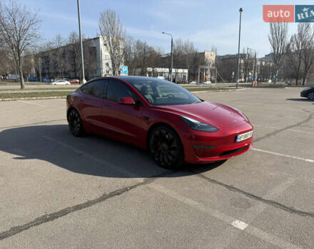 Червоний Тесла Модель 3, об'ємом двигуна 0 л та пробігом 21 тис. км за 27900 $, фото 7 на Automoto.ua