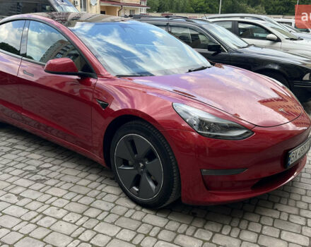 Красный Тесла Модель 3, объемом двигателя 0 л и пробегом 105 тыс. км за 22500 $, фото 3 на Automoto.ua