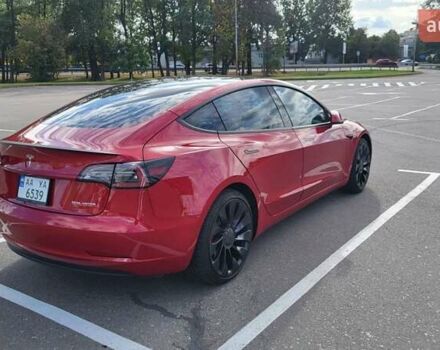 Красный Тесла Модель 3, объемом двигателя 0 л и пробегом 43 тыс. км за 27000 $, фото 5 на Automoto.ua
