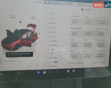 Красный Тесла Модель 3, объемом двигателя 0 л и пробегом 45 тыс. км за 12000 $, фото 11 на Automoto.ua