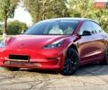 Красный Тесла Модель 3, объемом двигателя 0 л и пробегом 42 тыс. км за 21500 $, фото 1 на Automoto.ua