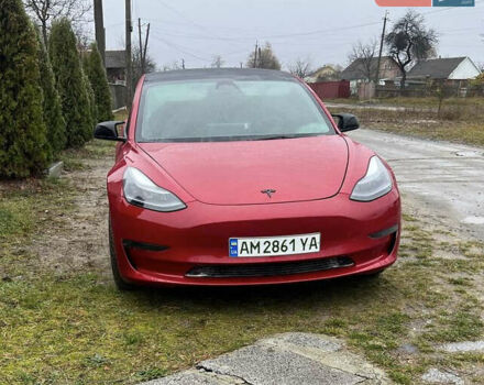 Красный Тесла Модель 3, объемом двигателя 0 л и пробегом 45 тыс. км за 20500 $, фото 4 на Automoto.ua