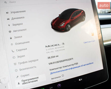 Червоний Тесла Модель 3, об'ємом двигуна 0 л та пробігом 38 тис. км за 23700 $, фото 1 на Automoto.ua