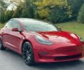 Красный Тесла Модель 3, объемом двигателя 0 л и пробегом 13 тыс. км за 9900 $, фото 1 на Automoto.ua
