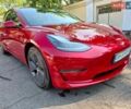 Красный Тесла Модель 3, объемом двигателя 0 л и пробегом 2 тыс. км за 26500 $, фото 1 на Automoto.ua