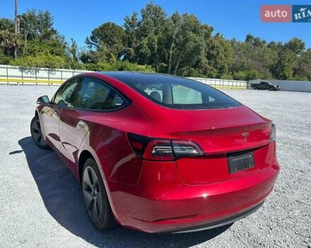 Красный Тесла Модель 3, объемом двигателя 0 л и пробегом 45 тыс. км за 12000 $, фото 1 на Automoto.ua