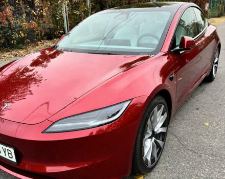 Тесла Модель 3 2024 в Белой Церкве на Automoto.ua Красный Тесла Модель 3, объемом двигателя 0 л и пробегом 13 тыс. км за 29800 $, фото 9 на Automoto.ua