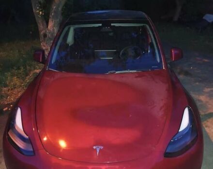 Красный Тесла Модель 3, объемом двигателя 0 л и пробегом 43 тыс. км за 29999 $, фото 1 на Automoto.ua
