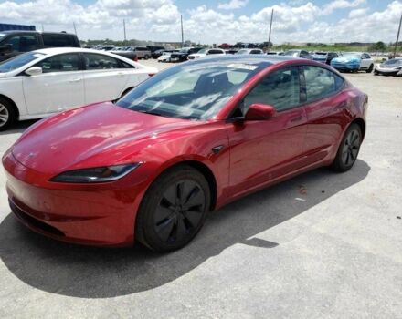 Красный Тесла Модель 3, объемом двигателя 0 л и пробегом 11 тыс. км за 24500 $, фото 1 на Automoto.ua