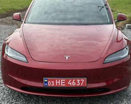 Тесла Модель 3 2024 в Дубно на Automoto.ua Красный Тесла Модель 3, объемом двигателя 0 л и пробегом 12 тыс. км за 25500 $, фото 8 на Automoto.ua