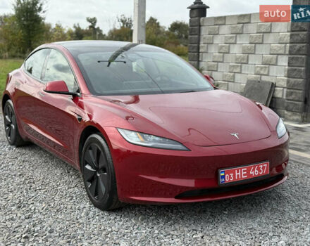 Тесла Модель 3 2024 в Дубно на Automoto.ua Красный Тесла Модель 3, объемом двигателя 0 л и пробегом 12 тыс. км за 25500 $, фото 1 на Automoto.ua