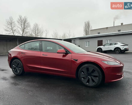 Красный Тесла Модель 3, объемом двигателя 0 л и пробегом 3 тыс. км за 29999 $, фото 3 на Automoto.ua