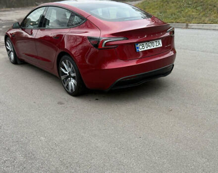 Червоний Тесла Модель 3, об'ємом двигуна 0 л та пробігом 37 тис. км за 27800 $, фото 1 на Automoto.ua