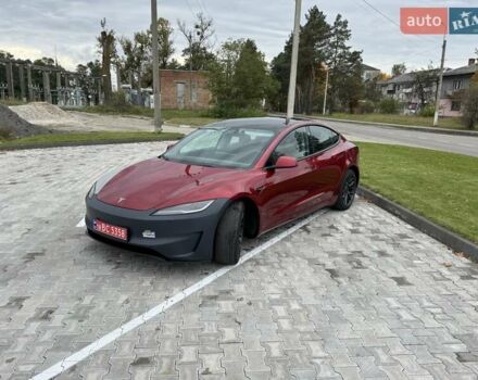Красный Тесла Модель 3, объемом двигателя 0 л и пробегом 5 тыс. км за 27200 $, фото 3 на Automoto.ua