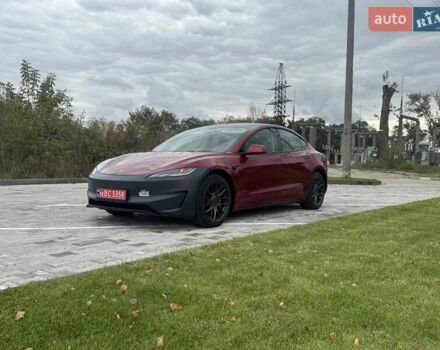Красный Тесла Модель 3, объемом двигателя 0 л и пробегом 5 тыс. км за 27200 $, фото 5 на Automoto.ua