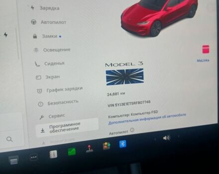 Красный Тесла Модель 3, объемом двигателя 0 л и пробегом 25 тыс. км за 35000 $, фото 7 на Automoto.ua