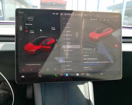 Красный Тесла Модель 3, объемом двигателя 0 л и пробегом 11 тыс. км за 24500 $, фото 3 на Automoto.ua