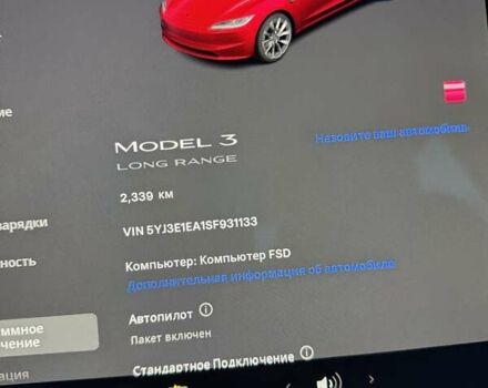 Красный Тесла Модель 3, объемом двигателя 0 л и пробегом 2 тыс. км за 24999 $, фото 59 на Automoto.ua