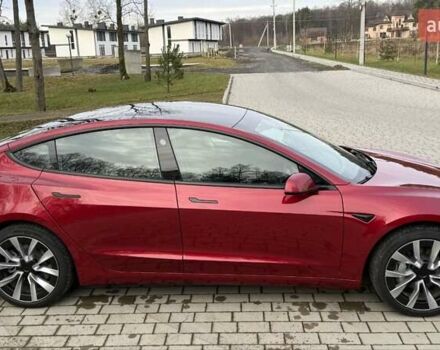 Красный Тесла Модель 3, объемом двигателя 0 л и пробегом 2 тыс. км за 24999 $, фото 6 на Automoto.ua