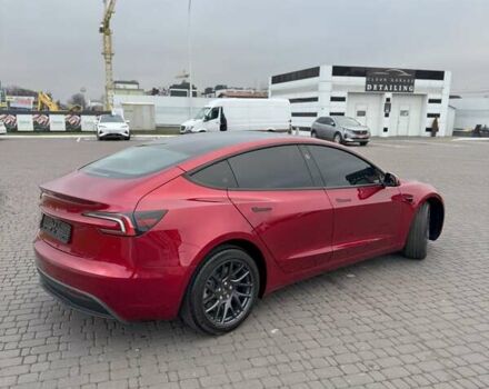 Красный Тесла Модель 3, объемом двигателя 0 л и пробегом 5 тыс. км за 27300 $, фото 3 на Automoto.ua