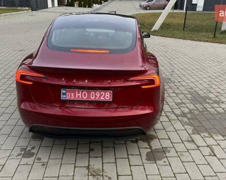 Красный Тесла Модель 3, объемом двигателя 0 л и пробегом 2 тыс. км за 24999 $, фото 14 на Automoto.ua