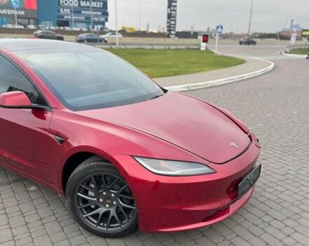 Красный Тесла Модель 3, объемом двигателя 0 л и пробегом 5 тыс. км за 27300 $, фото 5 на Automoto.ua