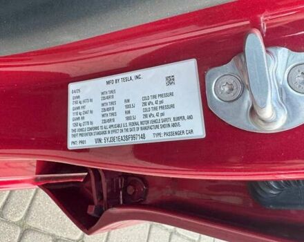 Красный Тесла Модель 3, объемом двигателя 0 л и пробегом 5 тыс. км за 27300 $, фото 28 на Automoto.ua