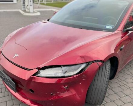 Красный Тесла Модель 3, объемом двигателя 0 л и пробегом 5 тыс. км за 27300 $, фото 6 на Automoto.ua