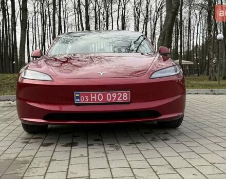 Красный Тесла Модель 3, объемом двигателя 0 л и пробегом 2 тыс. км за 24999 $, фото 3 на Automoto.ua