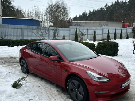 Червоний Тесла Модель 3, об'ємом двигуна 0 л та пробігом 94 тис. км за 15600 $, фото 1 на Automoto.ua