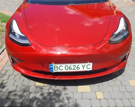 Червоний Тесла Модель 3, об'ємом двигуна 0 л та пробігом 133 тис. км за 16300 $, фото 1 на Automoto.ua
