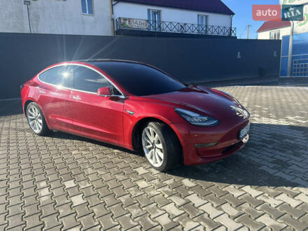 Красный Тесла Модель 3, объемом двигателя 0 л и пробегом 170 тыс. км за 15700 $, фото 1 на Automoto.ua