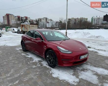 Красный Тесла Модель 3, объемом двигателя 0 л и пробегом 148 тыс. км за 16000 $, фото 1 на Automoto.ua