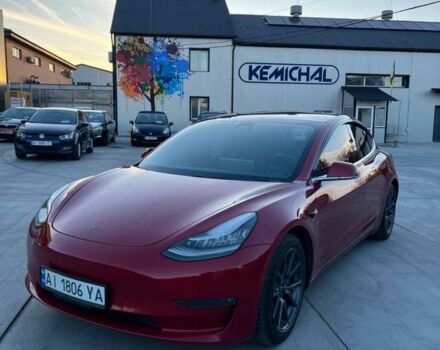 Червоний Тесла Модель 3, об'ємом двигуна 0 л та пробігом 131 тис. км за 18000 $, фото 1 на Automoto.ua