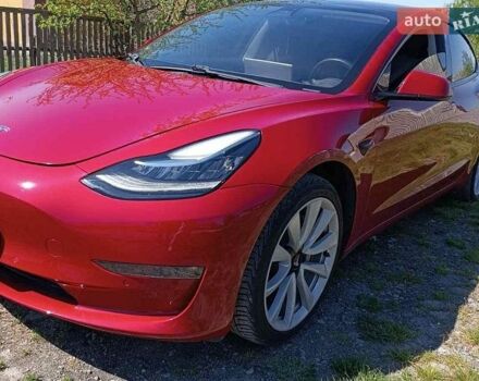 Красный Тесла Модель 3, объемом двигателя 0 л и пробегом 182 тыс. км за 15800 $, фото 1 на Automoto.ua