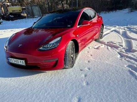 Красный Тесла Модель 3, объемом двигателя 0 л и пробегом 145 тыс. км за 15999 $, фото 1 на Automoto.ua