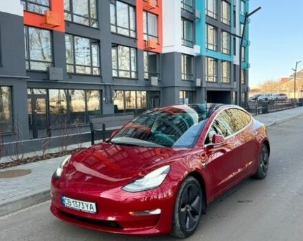 Красный Тесла Модель 3, объемом двигателя 0 л и пробегом 113 тыс. км за 18300 $, фото 1 на Automoto.ua