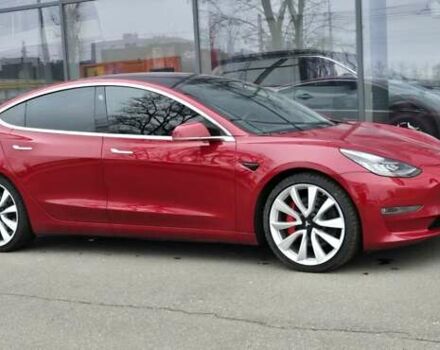 Красный Тесла Модель 3, объемом двигателя 0 л и пробегом 148 тыс. км за 17200 $, фото 1 на Automoto.ua