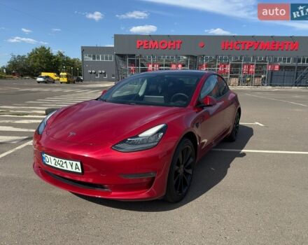 Красный Тесла Модель 3, объемом двигателя 0 л и пробегом 293 тыс. км за 15000 $, фото 1 на Automoto.ua
