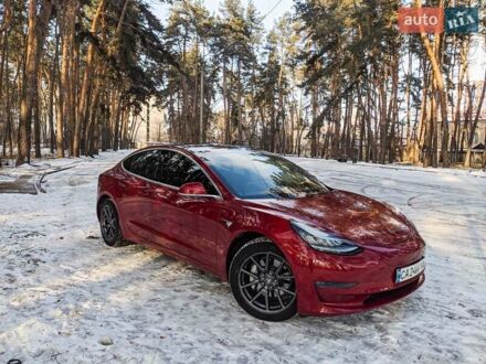 Червоний Тесла Модель 3, об'ємом двигуна 0 л та пробігом 91 тис. км за 16500 $, фото 1 на Automoto.ua