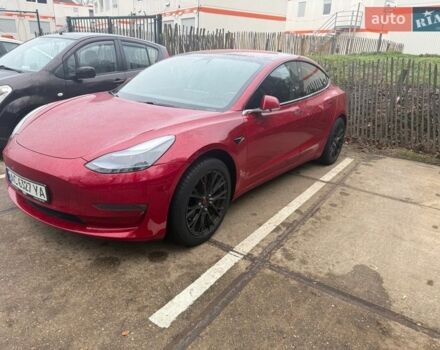 Червоний Тесла Модель 3, об'ємом двигуна 0 л та пробігом 85 тис. км за 16238 $, фото 1 на Automoto.ua