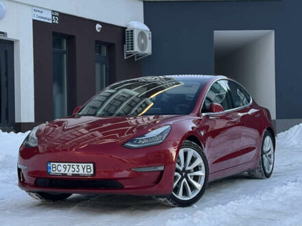 Червоний Тесла Модель 3, об'ємом двигуна 0 л та пробігом 164 тис. км за 15500 $, фото 1 на Automoto.ua