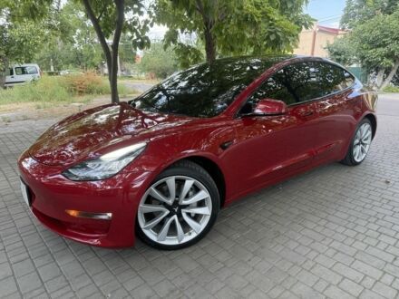 Красный Тесла Модель 3, объемом двигателя 0 л и пробегом 139 тыс. км за 17006 $, фото 1 на Automoto.ua