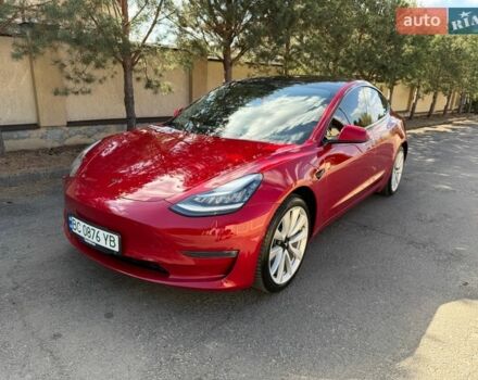 Червоний Тесла Модель 3, об'ємом двигуна 0 л та пробігом 72 тис. км за 16700 $, фото 1 на Automoto.ua