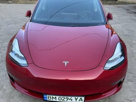 Тесла Модель 3 2018 в Ахтырке на Automoto.ua Красный Тесла Модель 3, объемом двигателя 0 л и пробегом 42 тыс. км за 28000 $, фото 1 на Automoto.ua